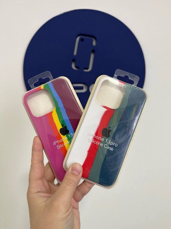 Producto - FUNDA SILICONE CASE CON LOGO IPHONE 13 PRO
