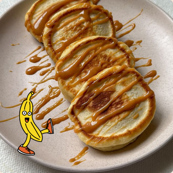 Producto - PANCAKES BANANA con PASTA DE MANÍ