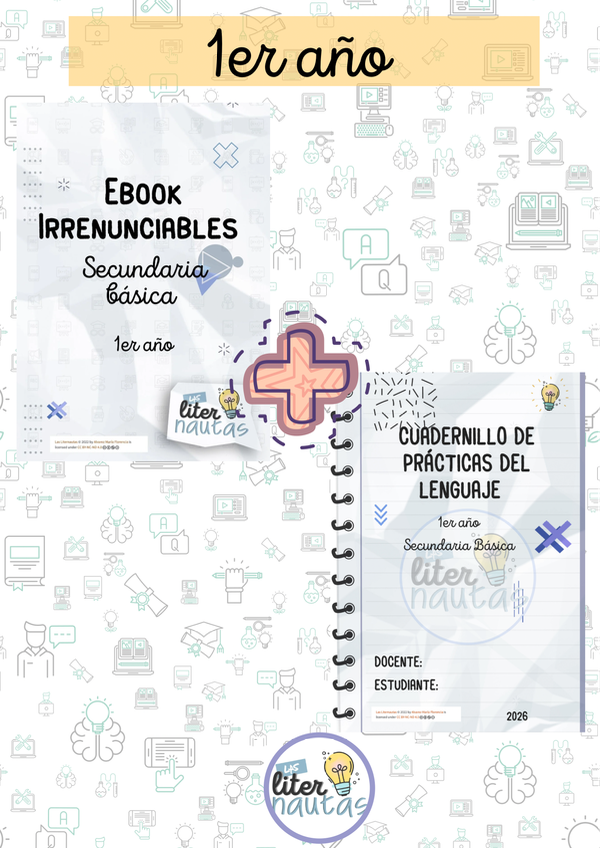 Producto - Cuadernillo 1er año + Irrenunciable 1ero