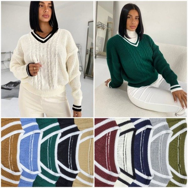 Producto - Línea May !! Sweater Universitario