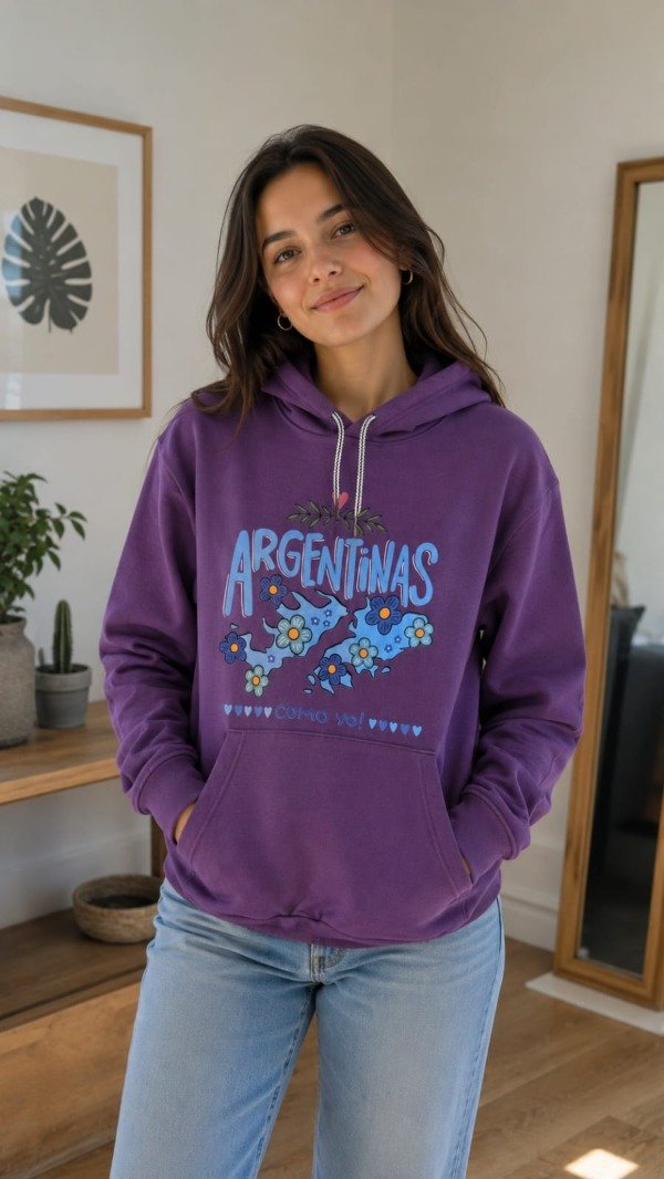 Producto - BUZO MALVINAS VIOLETA