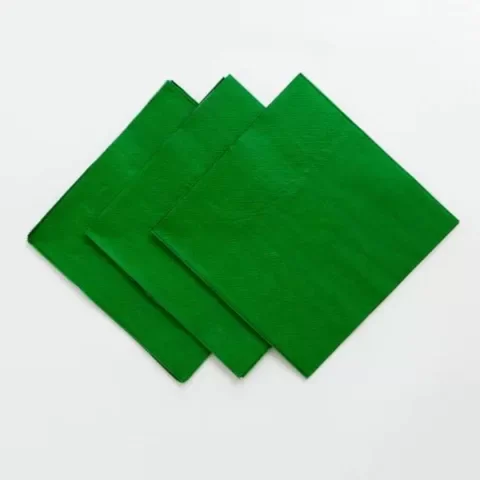 Producto - Servilletas lisas x20un color verde