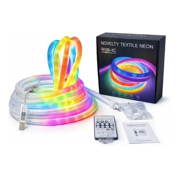 Producto - TIRA NEON RGB CON BLUETOOTH DE 5MTS codigo: HCP069 - 4