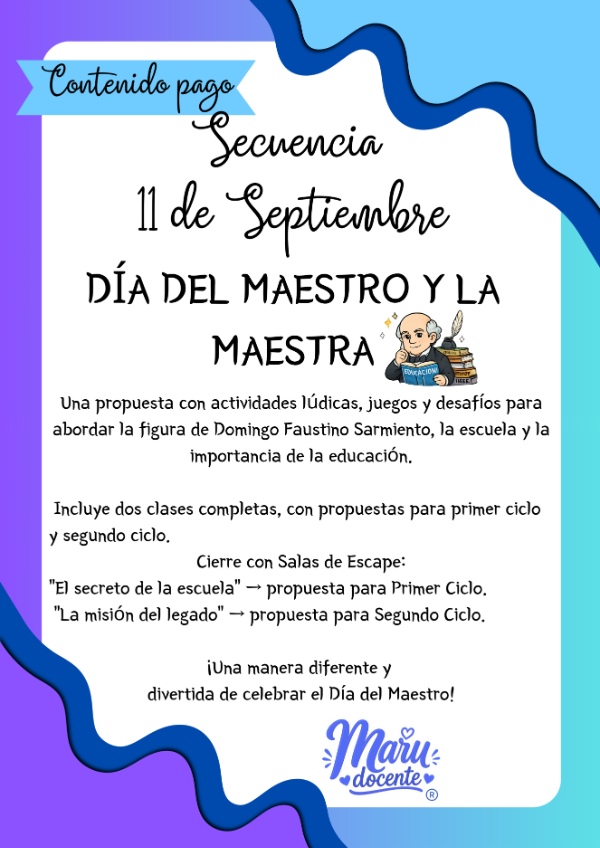 Producto - DÍA DEL MAESTRO Y LA MAESTRA - 0