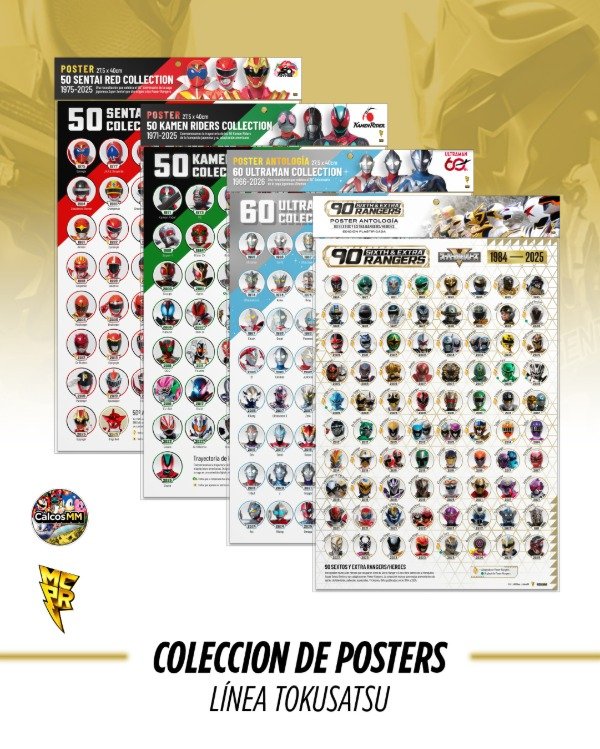 Producto - Poster / 90 Sixth and Extra Rangers - 5