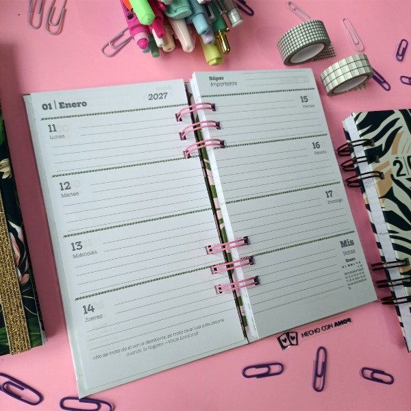 Producto - Semanal Pocket Vertical Un Día a la vez - 6