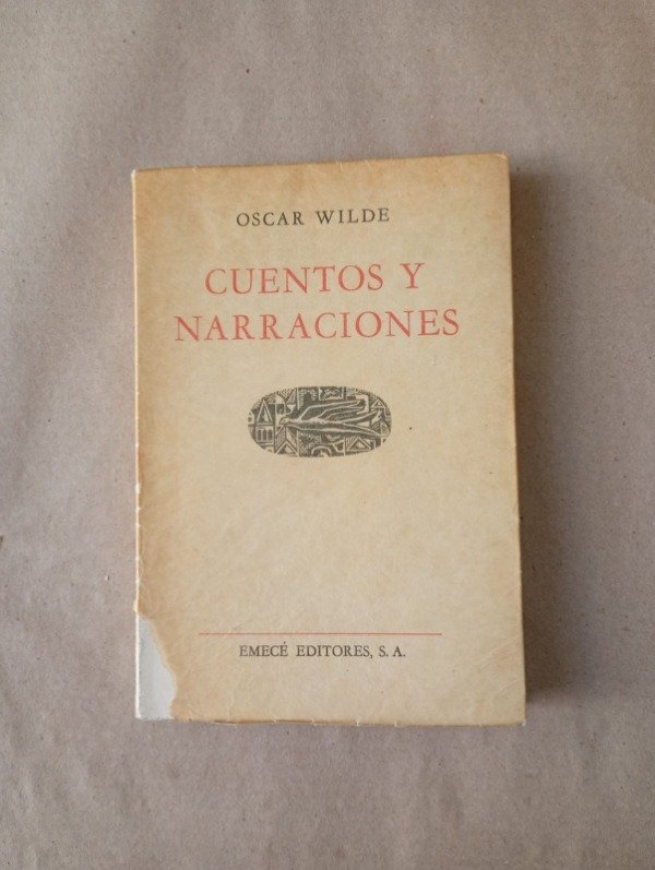 Producto - Cuentos y narraciones - Oscar Wilde - Emecé 1953