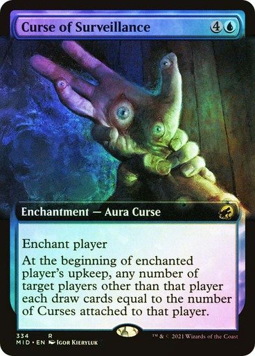 Producto - Curse of Surveillance (Extended Art Foil)