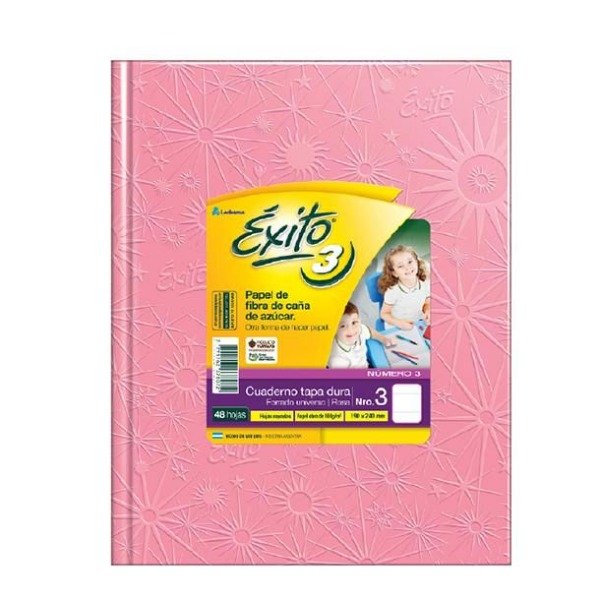 Producto - CUADERNO EXITO E3 FORRADO UNIVERSO T.D. x 48 h RAYADO