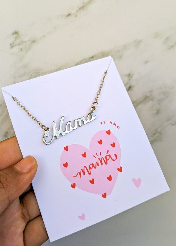 Producto - Collar mamá frase