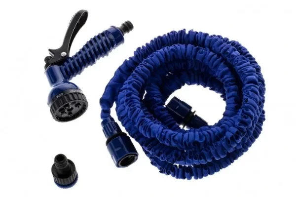 Producto - MANGUERA EXTENSIBLE HASTA 15 MTS CON KIT DE RIEGO 7 FUNCIONES
