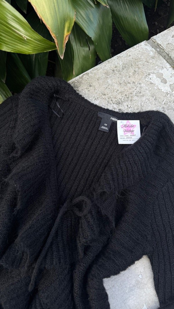 Producto - Saquito/Sueter HyM Black talle M - 2
