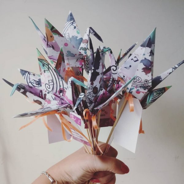 Toppers Grullas Personalizadas - malula