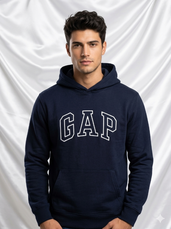 Producto - BUZO ESTILO GAP CALIDAD PREMIUM DE HOMBRE- AZUL