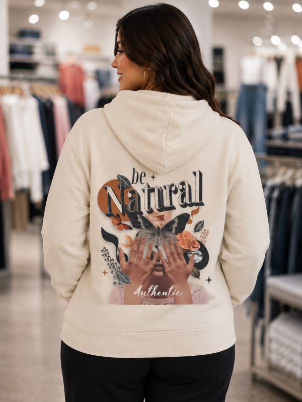 Producto - Buzo Canguro Beige (Be Natural)