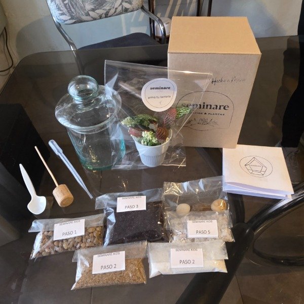 Producto - KIT PARA ARMAR TERRARIOS - 1