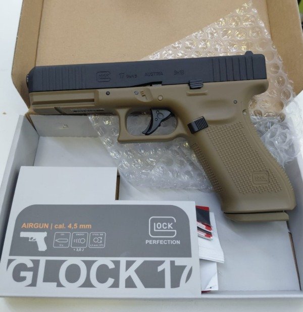 Producto - Réplica de Glock17 en CO2 4,5mm