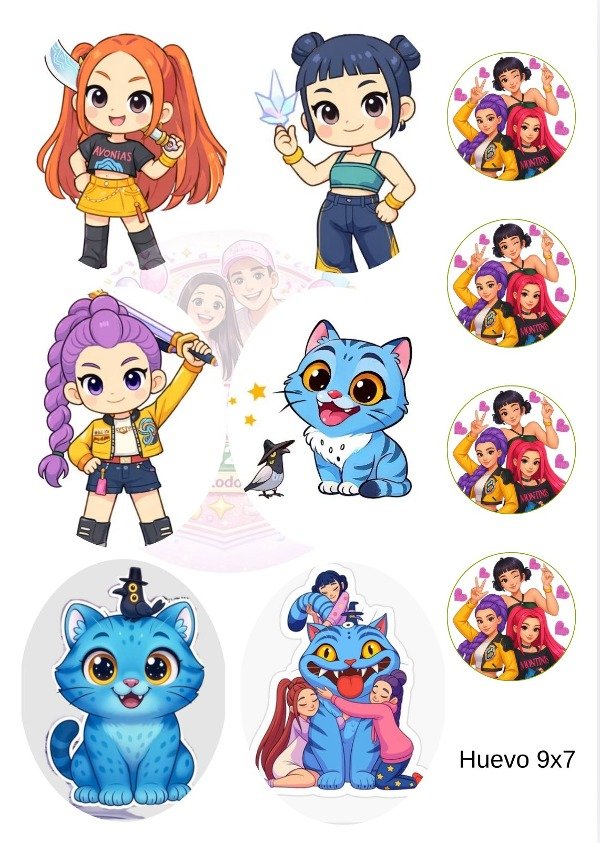 Producto - chocotransfer  guerreras k-pop 2