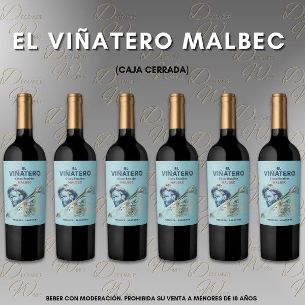 Producto - Caja viñatero malbec