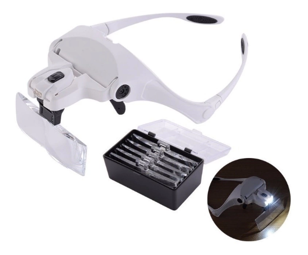 Producto - Vincha lupa con luz