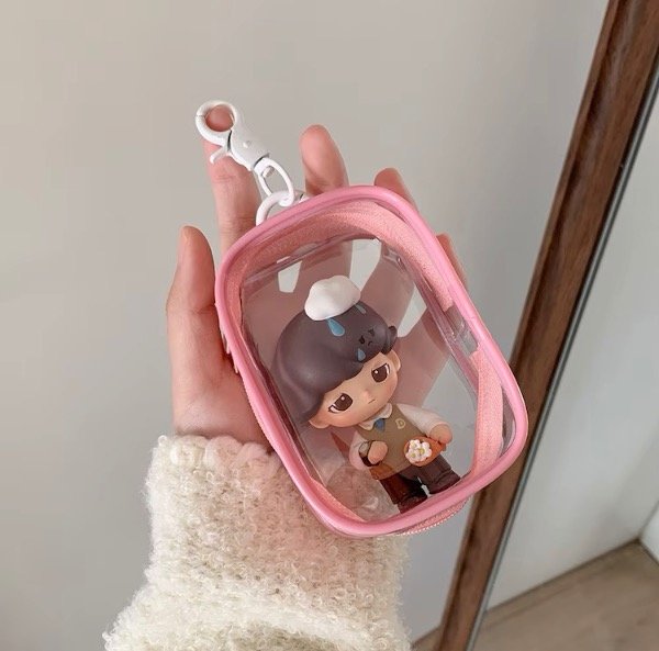 Producto - Transportadora de Trinkets/Organizador para Cargador y Auriculares Rosa