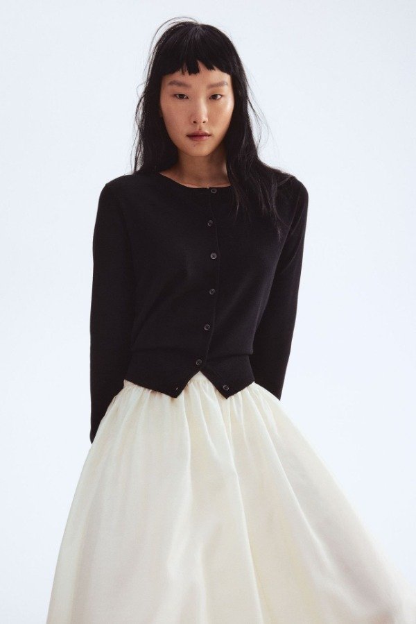 Producto - Cardigan HyM negro
