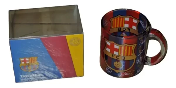 Producto - Fallado!! Taza Del Barcelona Messi Neymar Xavi Original!!!