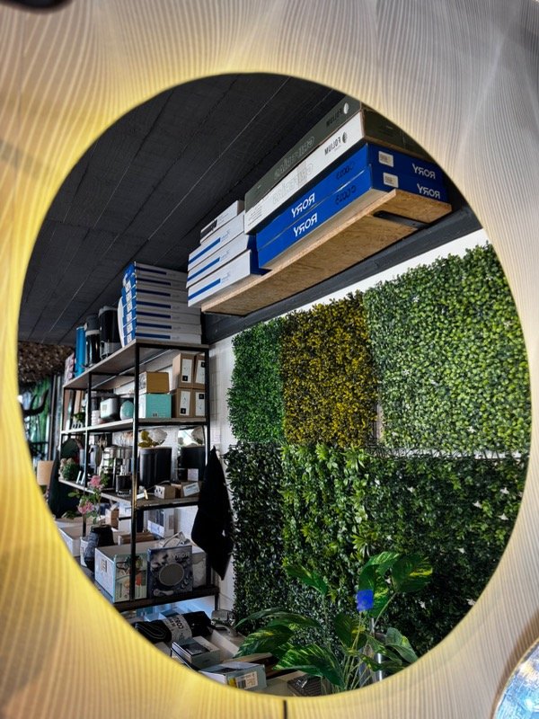 Producto - Espejo circular 80 cm luz touch