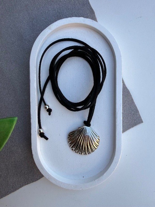 Producto - Choker ostra negro