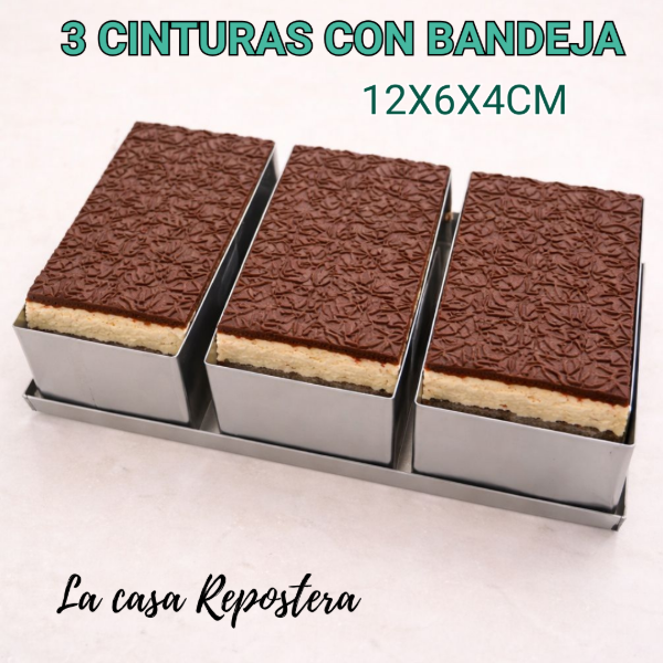 Producto - SET 3 CINTURAS CON BANDEJA - 2