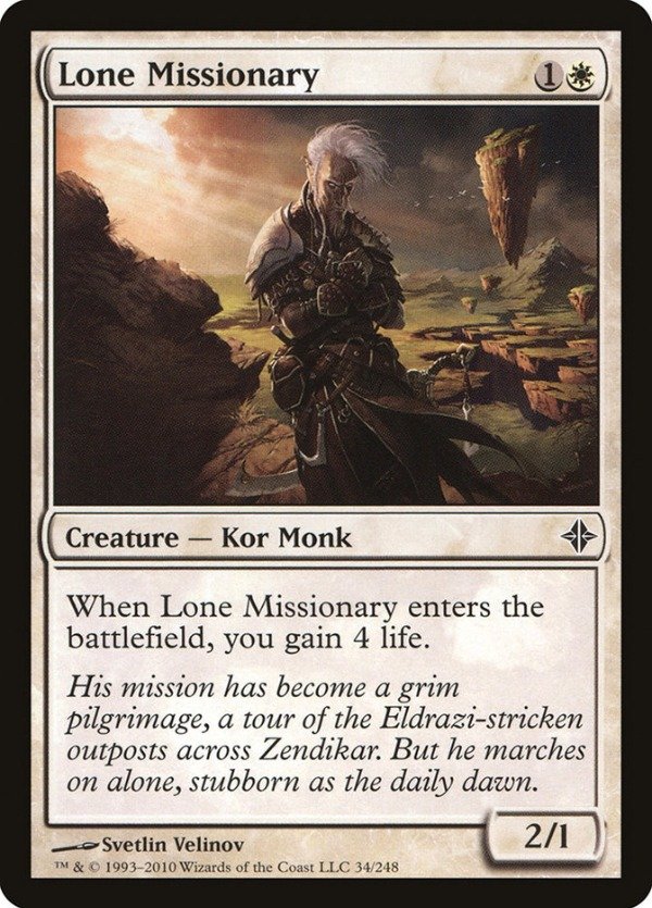 Producto - Lone Missionary  Rise of the Eldrazi