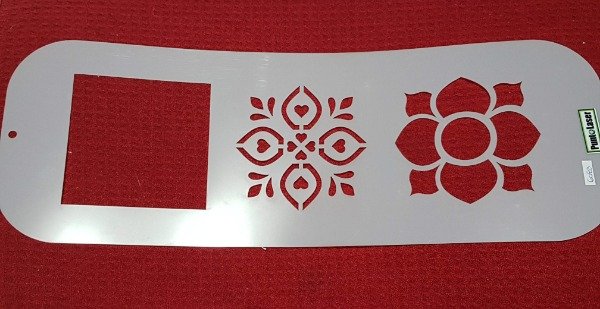 Producto - Stencil - 40 x 15 cm - Cod. 6083