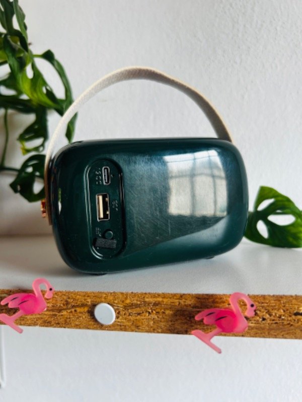 Producto - Parlante Bluetooth con diseño de Radio Vintage - 11