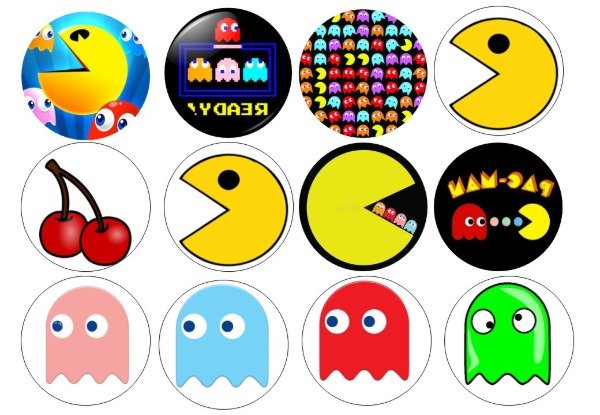 Producto - LAMINA COMESTIBLE PACMAN 3 - 2