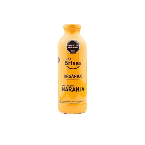 Producto - LAS BRISAS JUGO ORGÁNICO DE "NARANJA" X 500 ML