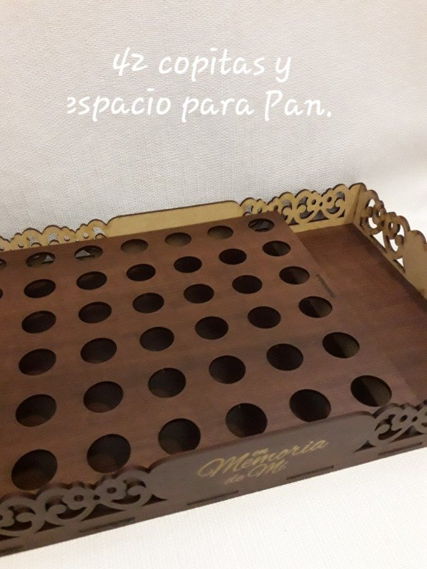 Producto - BANDEJA SANTA CENA - MADERA P/42