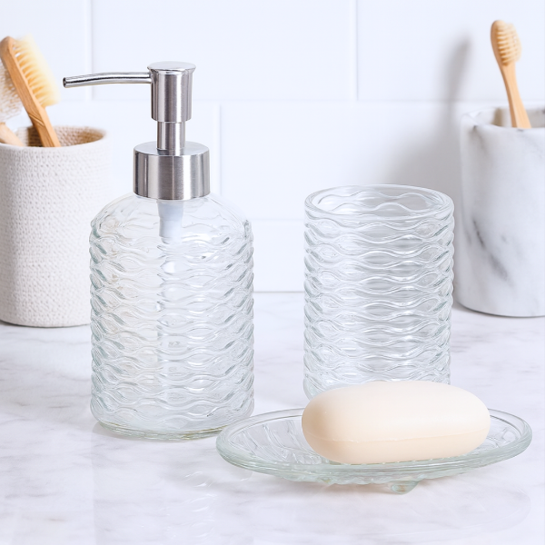 Producto - Set de baño vidrio