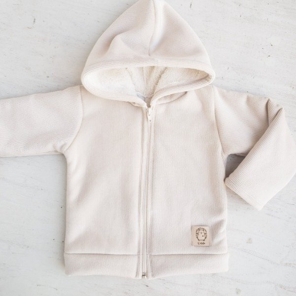 Producto - CAMPERA PLUSH CORDERITO Beige
