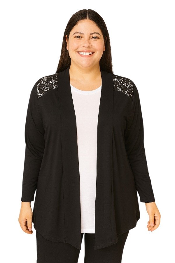 Producto - Art 120 Spolverino modal viscosa encaje