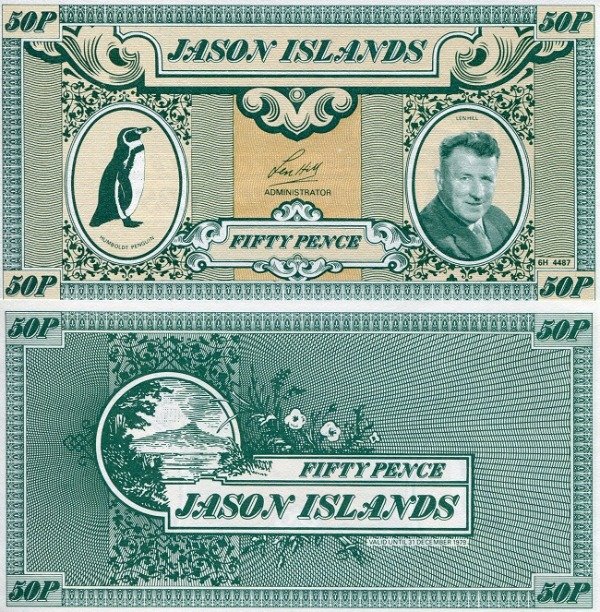 Producto - Sebaldes - 50 Peniques (1978) - Jason Islands