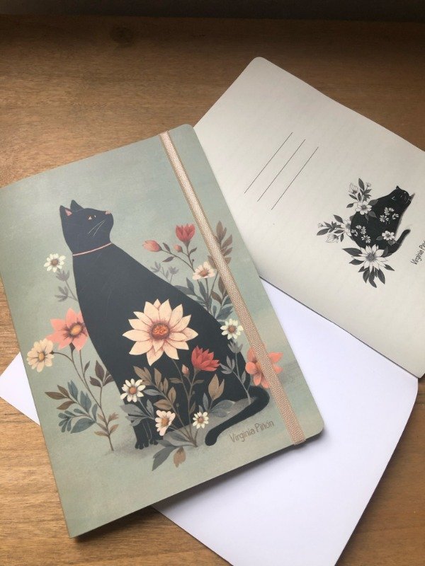 Producto - Cuaderno Gato negro - 1