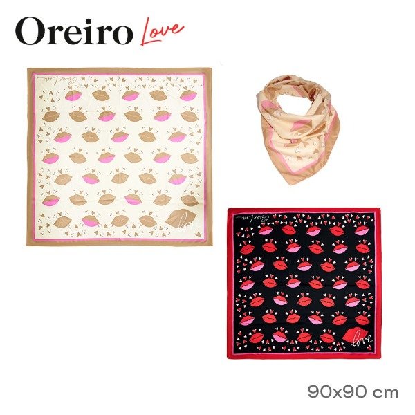 Producto - PAÑUELO DE SEDA OREIRO LOVE 19195 - 0