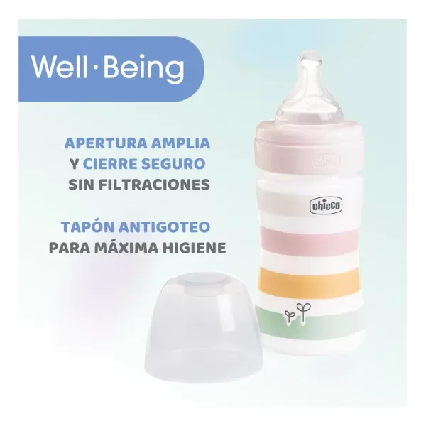 Producto - Chicco - Mamadera Well Being x 150 - 7