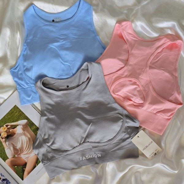 Producto - TOP MORLEY DEPORTIVO C/RELLENO VICBLACK 531 (x6)