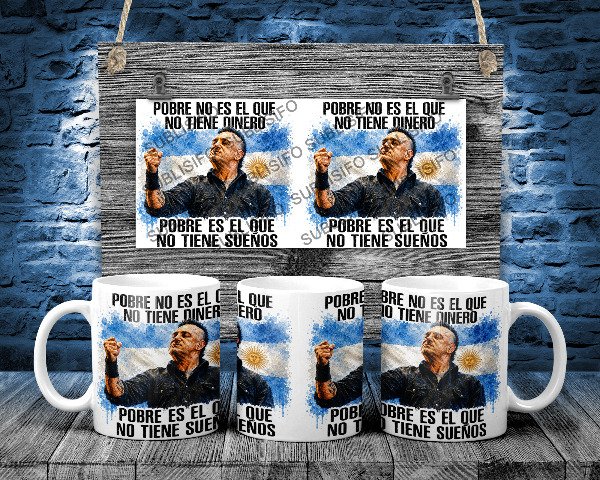 Producto - Pobre es el que no tiene sueños [Ricardo Iorio][Stencil Art]