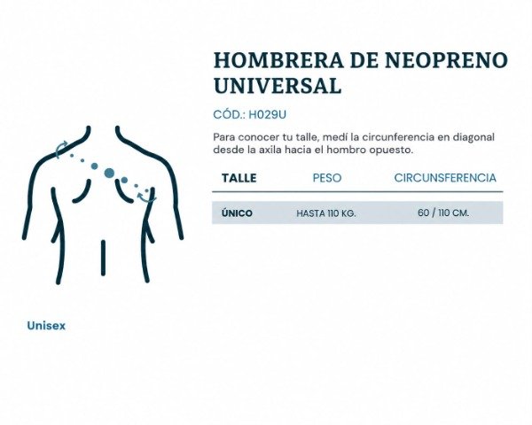 Producto - Hombrera de Neoprene - 2