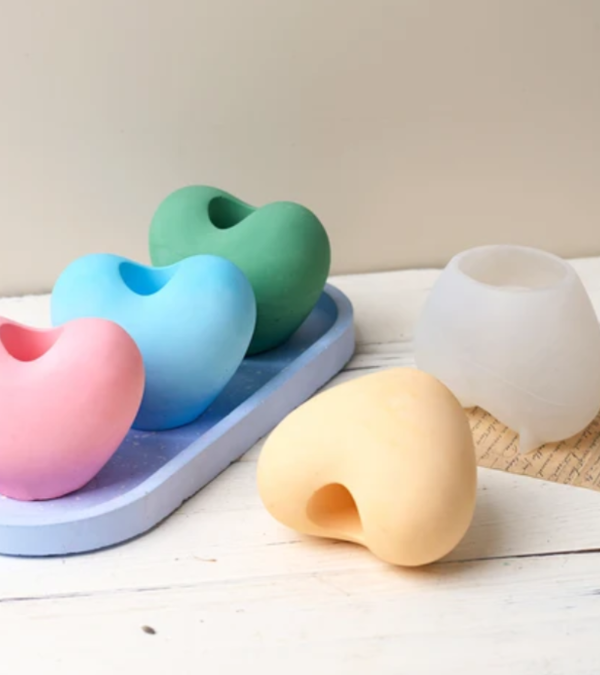 Producto - Molde Portavela Corazón