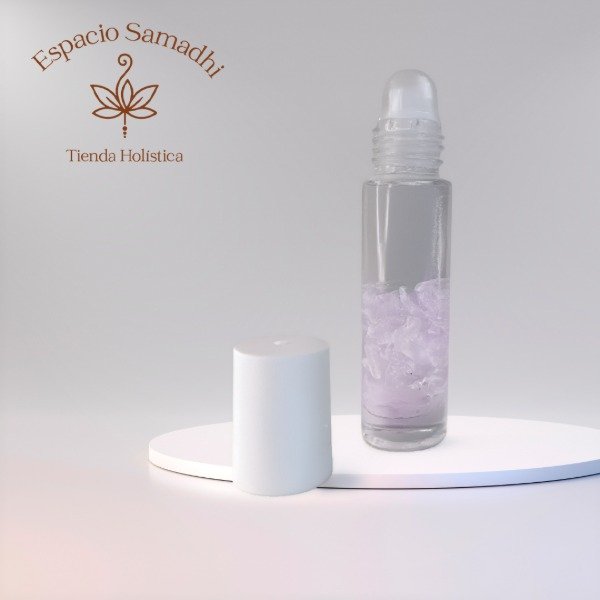 Producto - Roll On - Cuarzo Rosa 10 Ml (FRESIAS Y PEPINO)