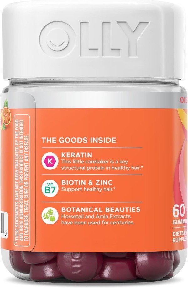 Producto - OLLY Heavenly Hair Gomitas para el cabello (60 gomitas) - 4