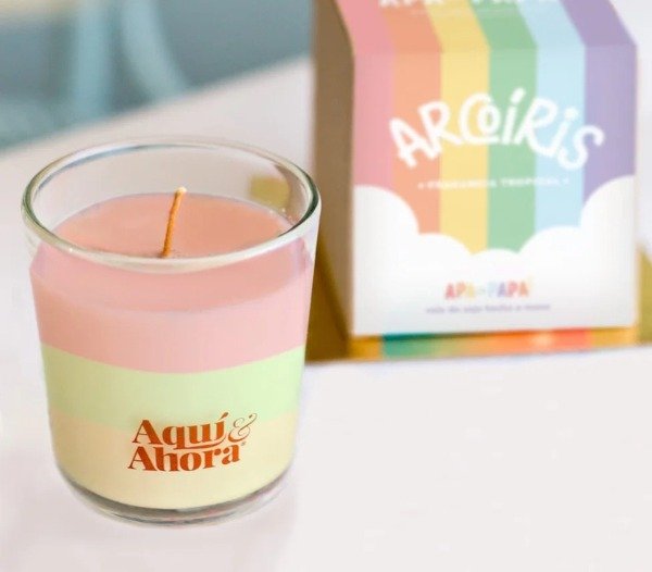 Producto - Vela Arcoiris